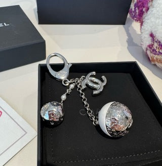 Chanel Timeless Pearl Ball Bag Charm