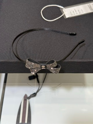 Chanel Elegant Crystal Ribbon Headband