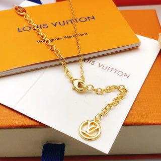 Louis Vuitton Blossom Charm Layered Necklace