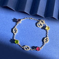 Gucci Mini G Gemstone Accent Chain Bracelet