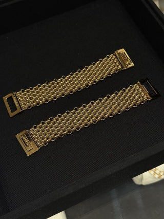 Chanel Gold Chain Statement Bracelet – Elegant Luxury Fashion Jewelry