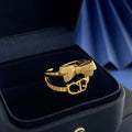 Dior Butterfly Oblique Crystal Ring