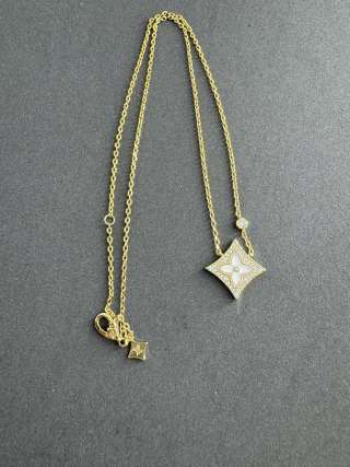 Louis Vuitton Star Blossom Crystal Pendant Necklace