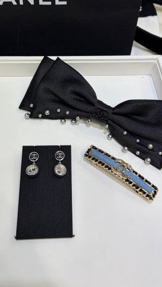 Chanel Radiant Crystal Drop Earrings