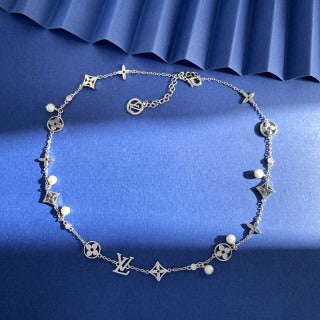 Louis Vuitton Celestial Charm Layered Chain Necklace