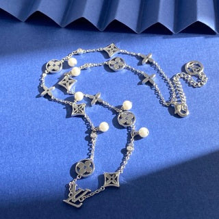 Louis Vuitton Celestial Charm Layered Chain Necklace