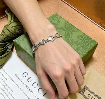Gucci Interlocking G Horseshoe Link Chain Bracelet
