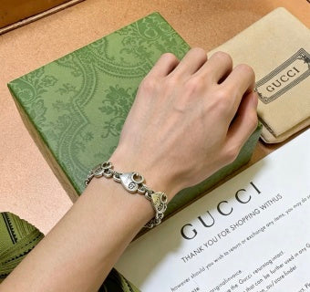 Gucci Interlocking G Horseshoe Link Chain Bracelet