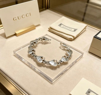 Gucci Interlocking G Horseshoe Link Chain Bracelet