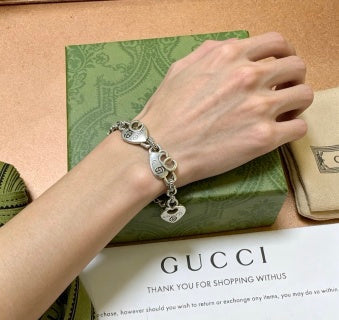 Gucci Interlocking G Horseshoe Link Chain Bracelet