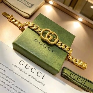 Gucci Interlocking G Twisted Rope Chain Bracelet