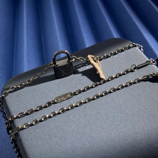 Louis Vuitton Lock Charm Chain Necklace