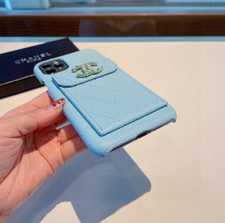 Chanel Pastel Quilted Crossbody Phone Case