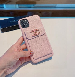Chanel Pastel Quilted Crossbody Phone Case