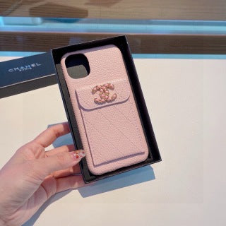 Chanel Pastel Quilted Crossbody Phone Case