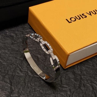 Louis Vuitton Monogram Shadow Cuff Bracelet
