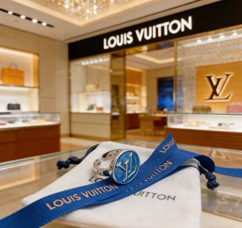 Louis Vuitton Heritage Round Monogram Ring