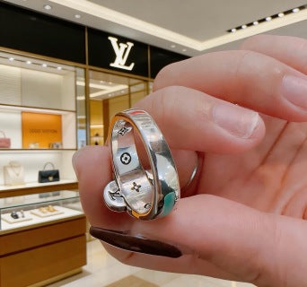 Louis Vuitton Color Accent Monogram Band Ring