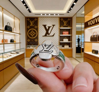 Louis Vuitton Color Accent Monogram Band Ring