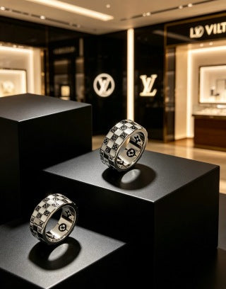 Louis Vuitton Color Monogram Band Ring