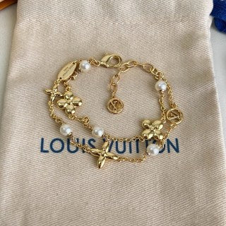 Louis Vuitton Pearl Blossom Charm Bracelet