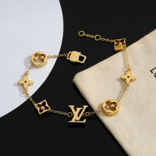Louis Vuitton Blossom Monogram Charm Bracelet