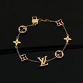 Louis Vuitton Blossom Monogram Charm Bracelet