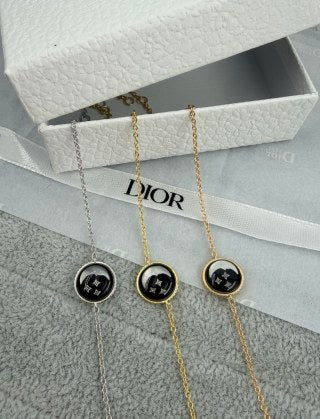 Dior Medallion Oblique Charm Bracelet