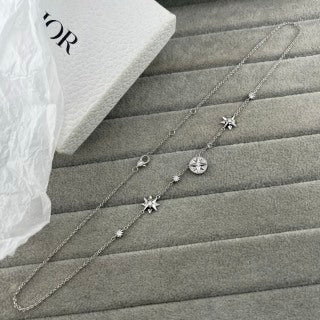 Dior Celestial Star Compass Layered Necklace