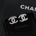 CHANEL Pearl Radiance Stud Earrings