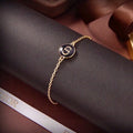 Dior Oblique Medallion CD Chain Bracelet