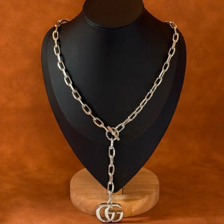 Gucci GG Toggle Link Chain Necklace