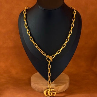 Gucci GG Toggle Link Chain Necklace