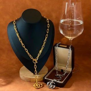 Gucci GG Toggle Link Chain Necklace