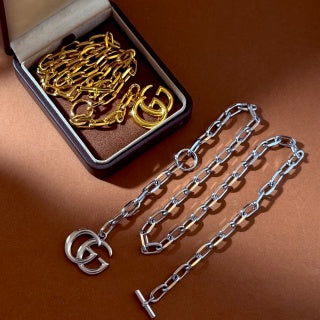 Gucci GG Toggle Link Chain Necklace