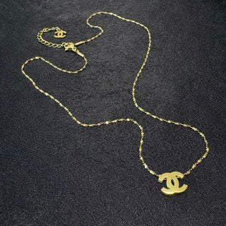CHANEL Mini Emblem Charm Necklace