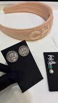 Chanel Timeless Vintage Medallion Stud Earrings