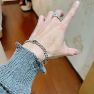 Gucci Interlocking G Rope Chain Bracelet