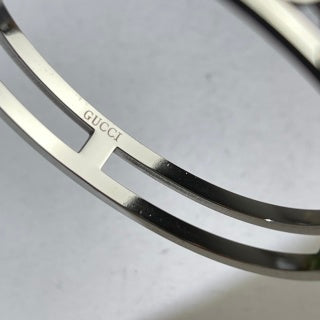 Gucci GG Crystal Edge Cuff Bracelet