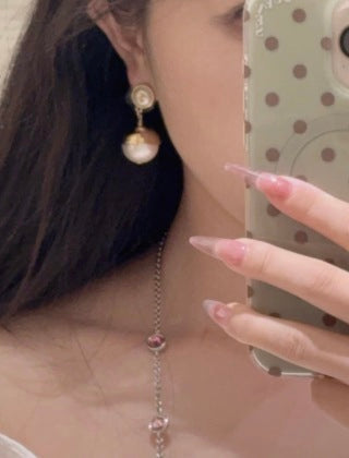 Chanel Timeless Pearl Statement Earrings