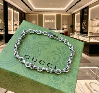 Gucci Interlocking Link Toggle Chain Bracelet
