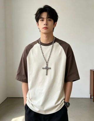 Gucci Cross Emblem Chain Pendant Necklace
