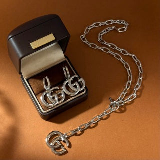 Gucci GG Toggle Link Chain Necklace