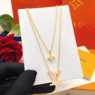 Louis Vuitton Blooming Duo Pendant Necklace