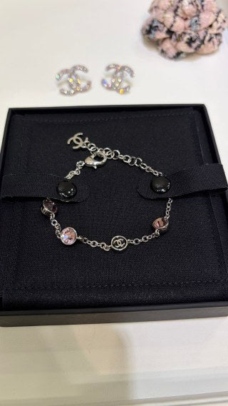 Chanel Delicate Gemstone Charm Bracelet