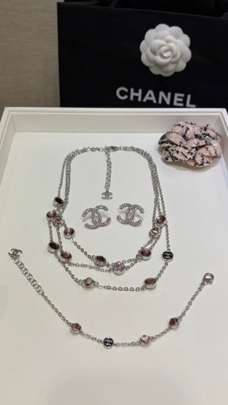 Chanel Delicate Gemstone Charm Bracelet