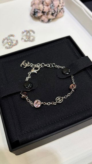 Chanel Delicate Gemstone Charm Bracelet