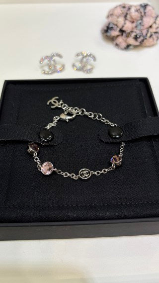 Chanel Delicate Gemstone Charm Bracelet