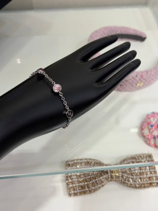Chanel Delicate Gemstone Charm Bracelet