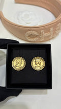 Chanel Timeless Vintage Medallion Earrings